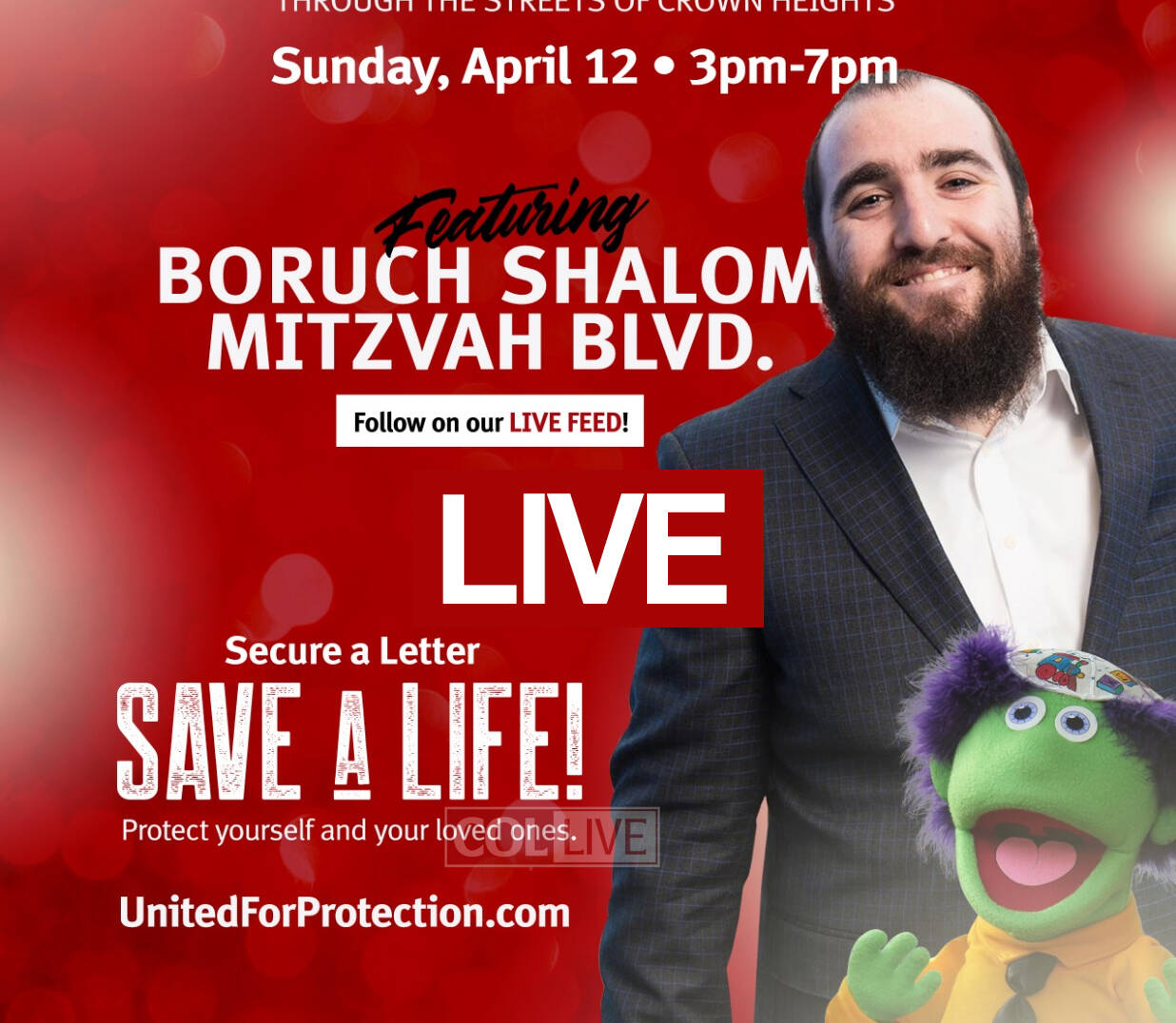 LIVE Chol Hamoed Concert Driving Around Crown Heights