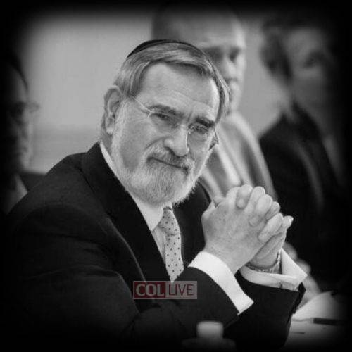Rabbi Lord Jonathan Sacks, 72, OBM