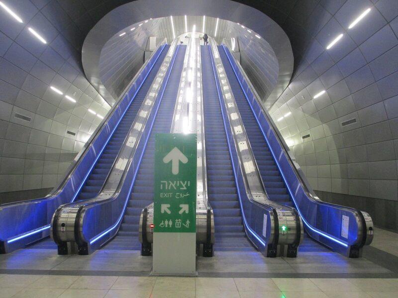 Navon train station in Jerusalem * Photo: Dr. Avishai Teicher