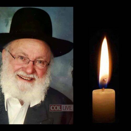 Rabbi Ronny Tzalach Mann, 84, OBM