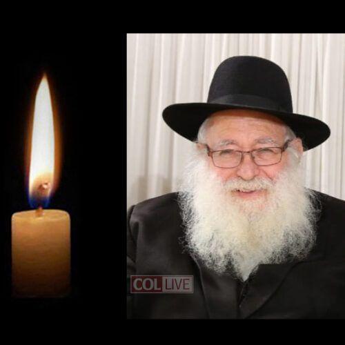 Rabbi Avraham Yosef Gellis, 86, OBM