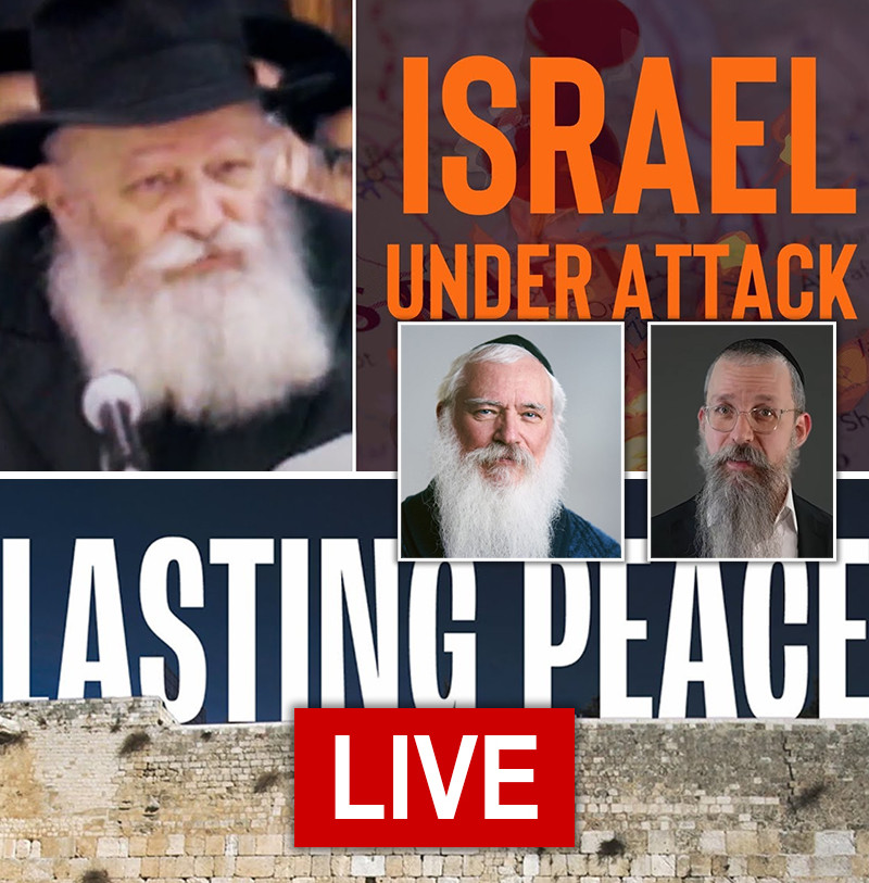 LIVE: What Should Israel Do Now – According to the Rebbe