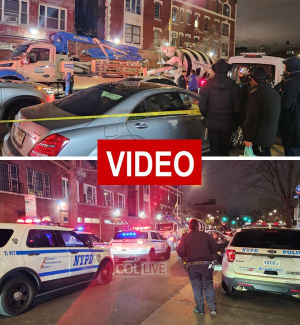 Under Heavy Police Protection, Cement Trucks at 770