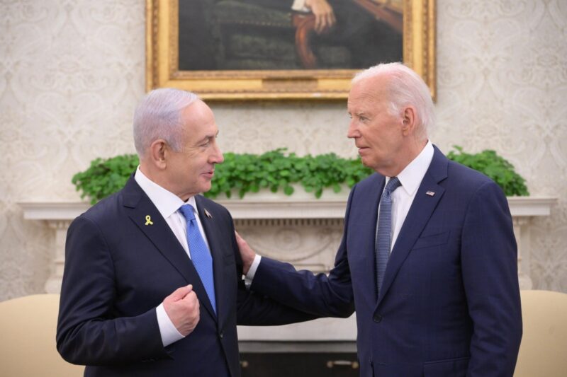 Netanyahu meets President Joe Biden