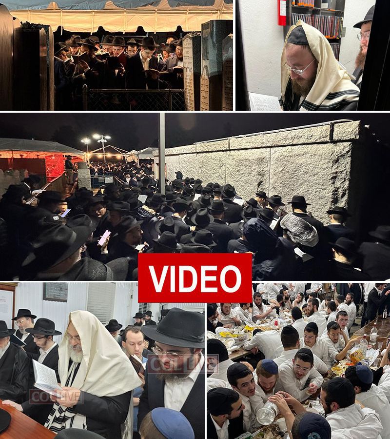 First Selichos Recited at the Rebbe’s Ohel