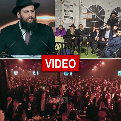Kinus Hashluchim Comforts Kogan Family in Live Broadcast