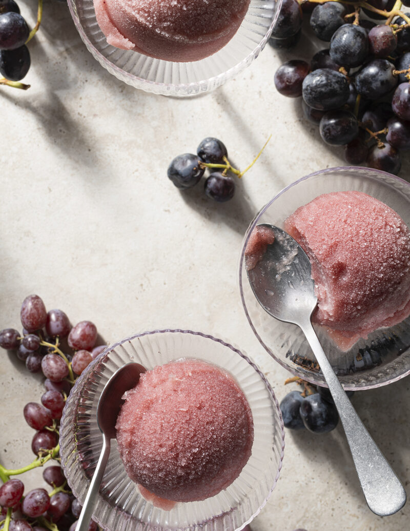 Dessert Grape Sorbet