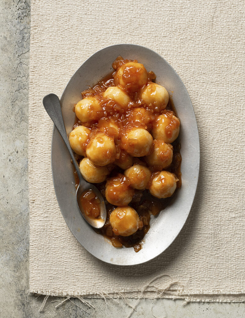 Sides Sweet and Tangy Potato Balls