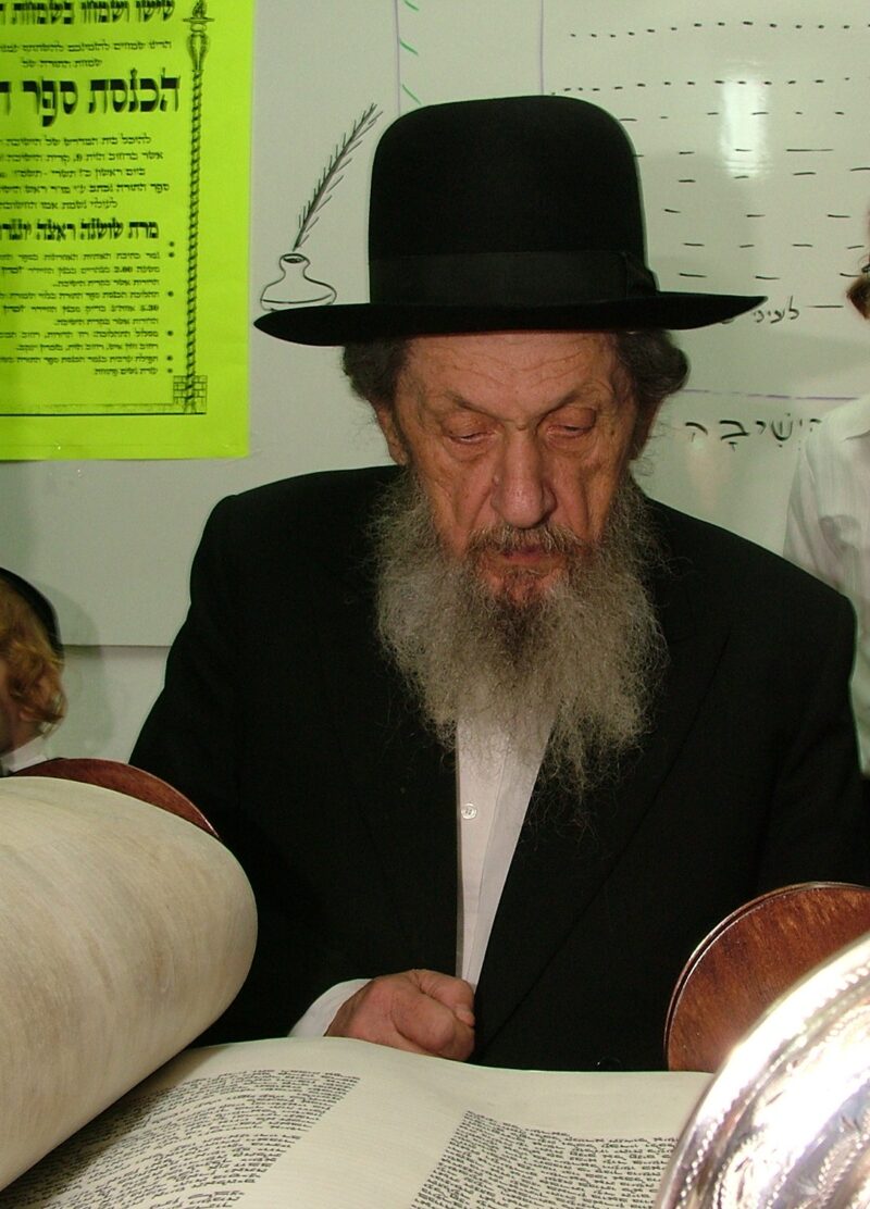 Rabbi Dov Landau, Rosh Yeshiva of Slabodka * Photo: Avraham Harpaz