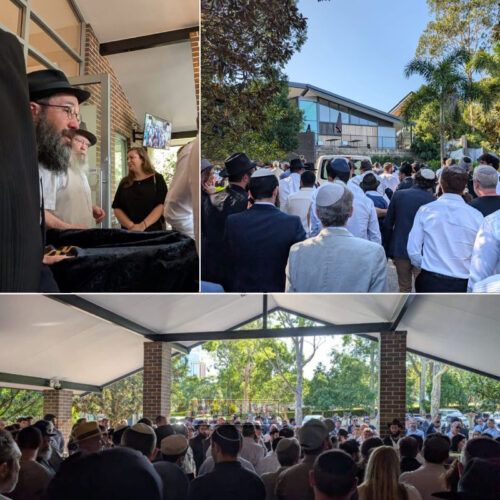 Levaya of Hakadosh Rabbi Yaakov Levitan