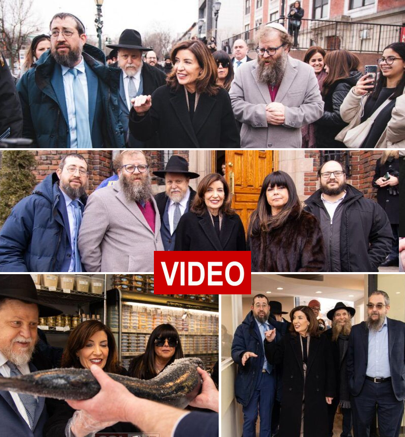 New York Governor Hochul Visits 770 Ramming Site