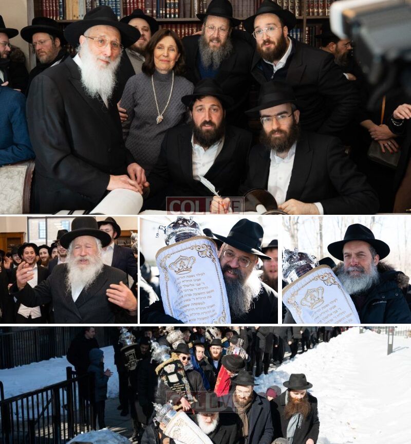 Spalter Family Celebrates New Torah in Morristown