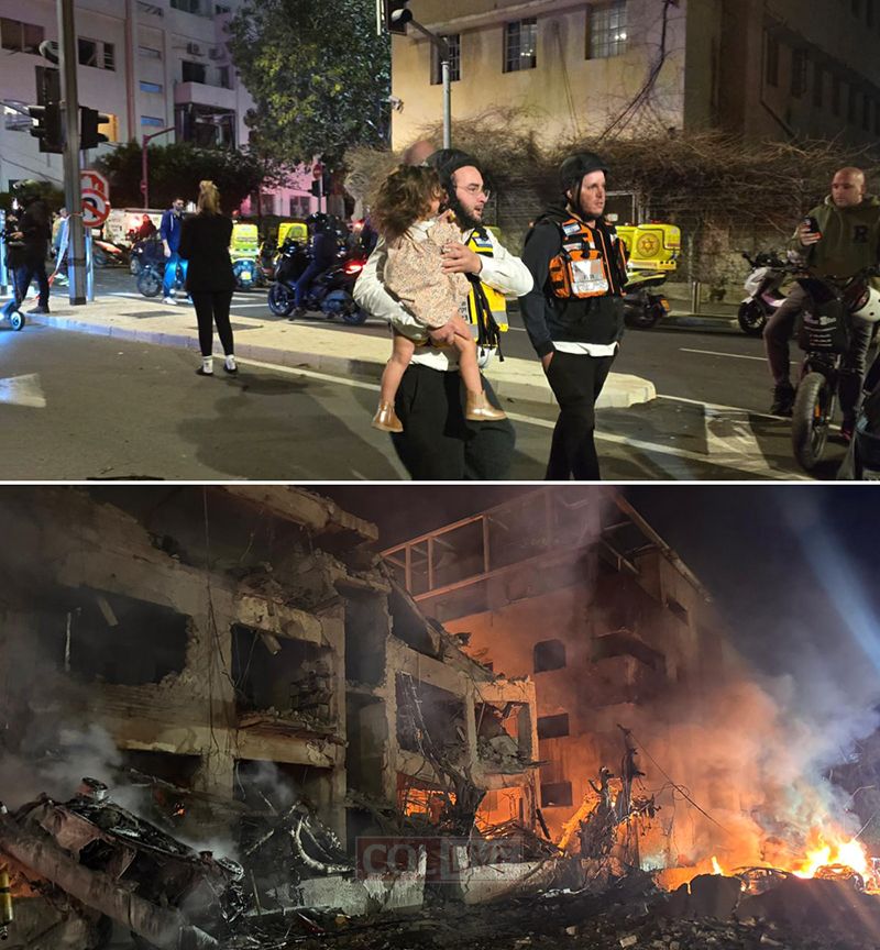 Missile Barrage in Israel, Woman Killed in Tel Aviv