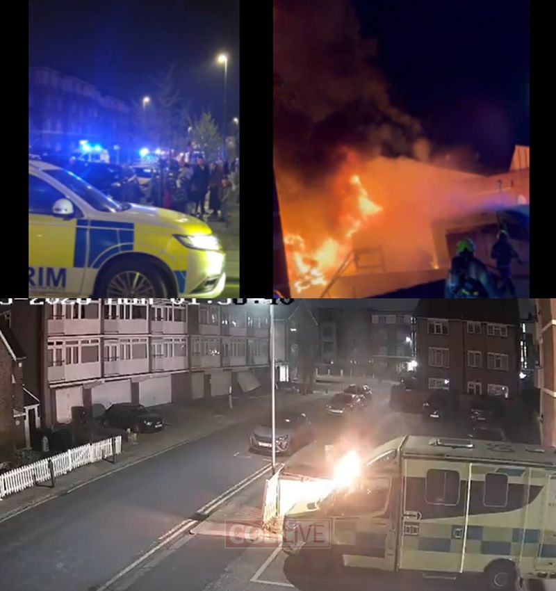 Arson Attack Destroys Hatzolah Ambulances in London