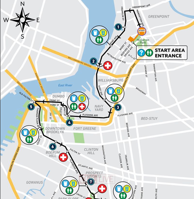 Sunday: Half Marathon to Cause Street Closures in Brooklyn