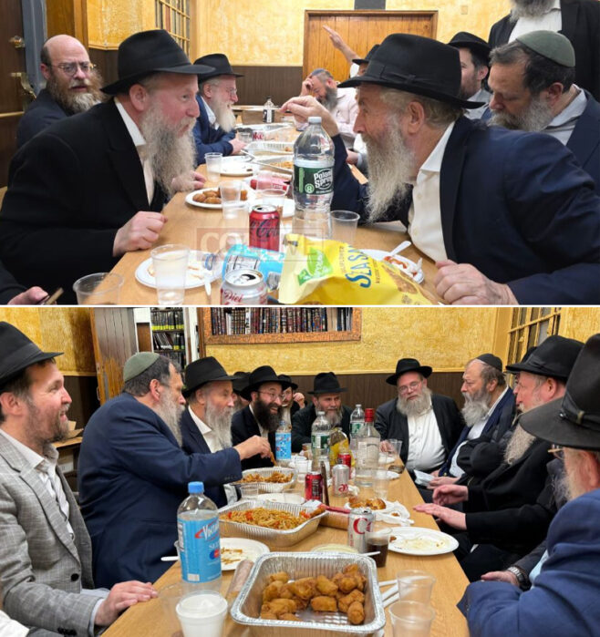 Bais Shmuel Farbrengs for Beis Iyar
