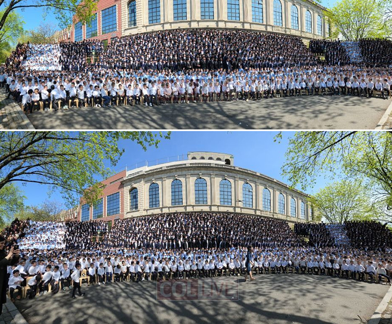 Group Photo: Oholei Torah School in Crown Heights