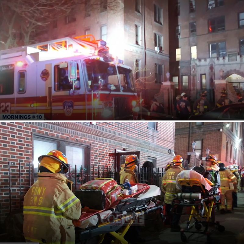 2 Dead, Firefighter Injured in Late Night Fire in Crown Heights