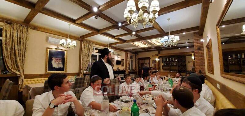 Dinner in Zitomer in honer of Shemuel Kornovsky OBM (Day 6)