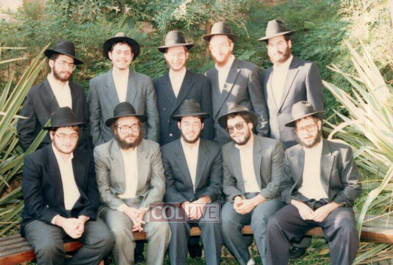 Group photo of Talmidei Hashluchim to Johannesburg 5748/1988