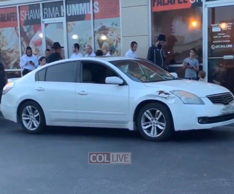 Davening Mincha following the accident