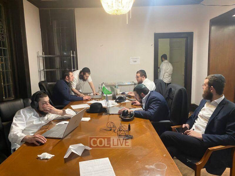 The rescue operation at work