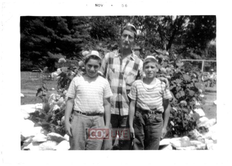 L-r: Chaim Lew, Shmuel Lew, luzzi Lew - Gan yisroel, ELlenville, ny