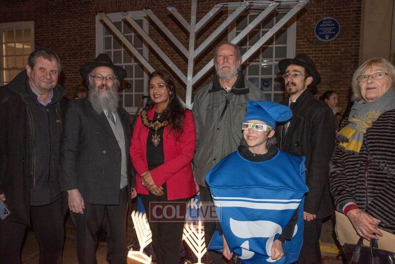 With Worthing mayor, deputy mayor and town councillors