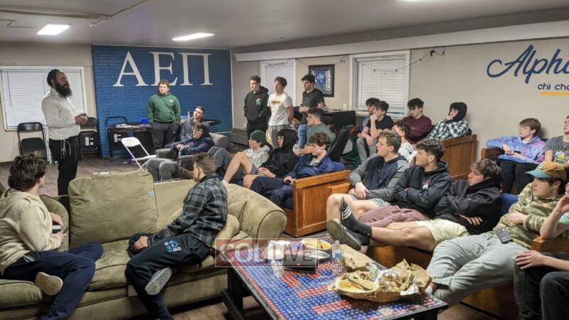 As soon as the all clear went out, Rabbi Bentzion Shemtov went to the hospital to be with the victim' famiilies and from there to the dorms. Studens gathered at the Jewish frat recited Shema at 2 am. 