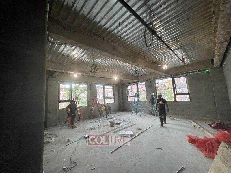 Large Windows Installed in Classrooom