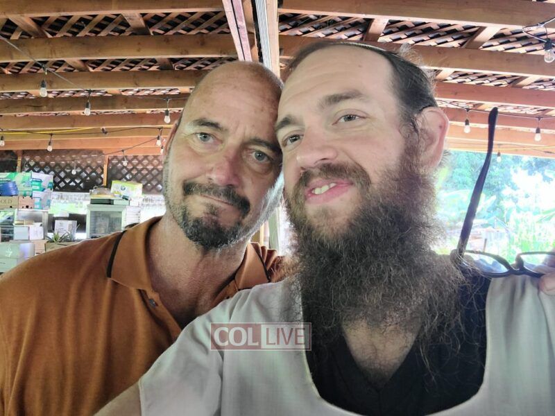 Zusha survived the fire and found a temporary home in the Maui Kosher Farm