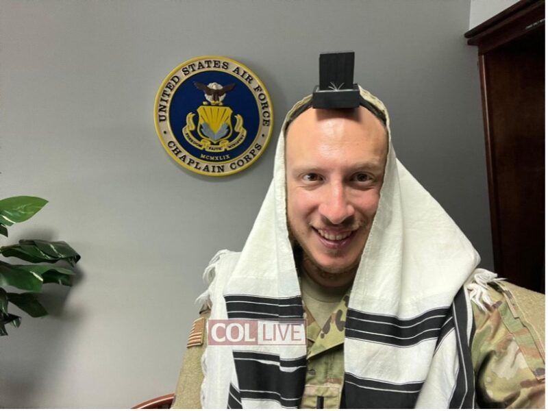 Chaplain, First Lieutenant Chaim Roome