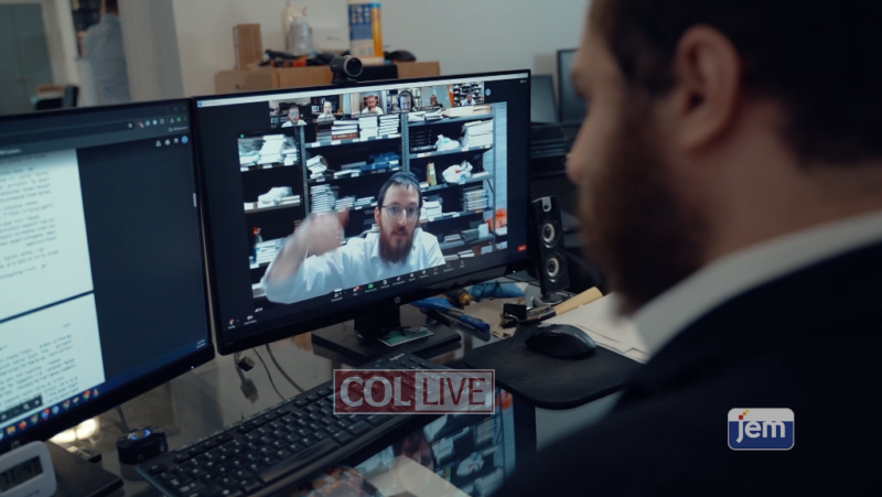 The think tank exploring and arguing the issues in the weeks after Simchas Torah<br />
