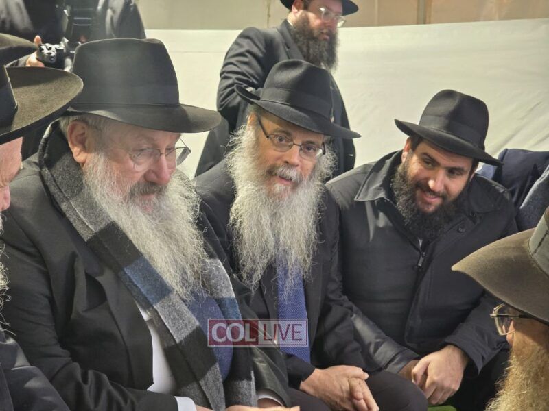 Rabbi Sholom Duchman, Director of Collel Chabad, South Carolina Shliach Rabbi Yossi Groner representing Merkos, and Rabbi Levi Duchman of the UAE 