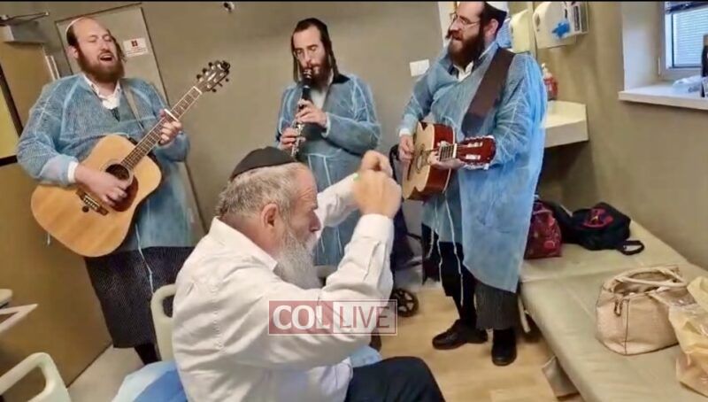 Two weeks ago in the hospital