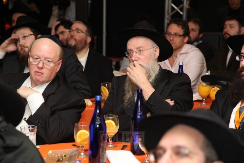 Dr. Maling with Rabbi Shmuel Notik of Chicago who introduced him to Chabad and Chassidus